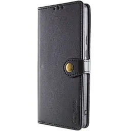 Шкіряний чохол-книжка GETMAN Gallant (PU) для TECNO Camon 30 (CL6) Чорний - мініатюра 2