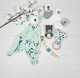 Букет пелюшок для немовлят a.l.babybox Панди (28219111) - мініатюра 10