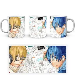 Кухоль GeekLand Бакуман Bakuman Маширо та Такагі За роботою BK 02.439 330 мл білий - мініатюра 3