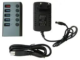 Мультипортовий адаптер Dynamode DM-UH-P405-G - мініатюра 7