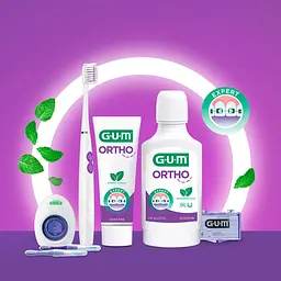 Зубна щітка GUM Sonic Ortho звукова ортодонтична - мініатюра 14