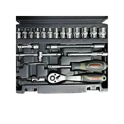 Набір інструментів в кейсі GTM GTS-046 (46 предметів, 1/4") - мініатюра 3