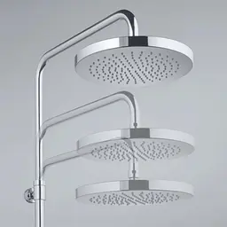 Душова система Kludi Dual Shower System A-QAs без змішувача 6609105-00 - мініатюра 3