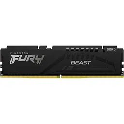 Модуль пам'яті Kingston Fury DDR5 128GB (2x64) 5600Mhz Beast Black (KF556C36BBEK2-128) - мініатюра 2