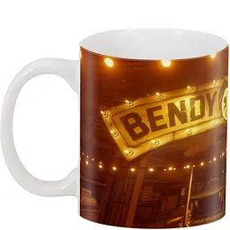 Кухоль GeekLand Bendy and the Ink Machine Бенді та чорнильна машина BM .02.13 330 мл білий - мініатюра 3