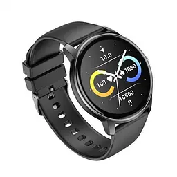 Розумний годинник Smart Watch Hoco Y4 + магнітна зарядка (Чорний) - мініатюра 9