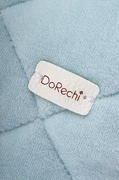 Комбінезон демісезонний велюровий DoRechi для виписки з пологового Зефір зріст 56-62 см (0-3 місяці) Блакитний - мініатюра 7
