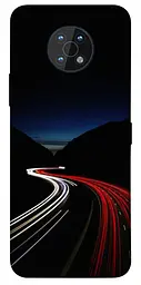 Чохол Demsky Червоно-біла дорога для Nokia G50