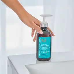 Зволожуючий крем для стайлінгу Moroccanoil Hydration 300 мл - мініатюра 4