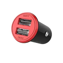 Автомобільний зарядний пристрій ColorWay, чорний, 2xUSB, 3.4A, 17W (CW-CHA026-BK)