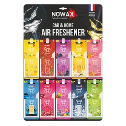 MIX №1 ароматизаторів TM Nowax 'Sweet Fresh' NEW(NX00131)