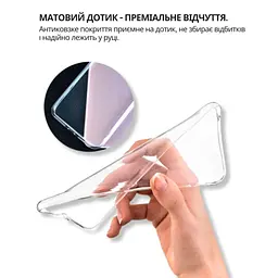 Чохол до мобільного телефона BeCover silicone Samsung Galaxy S26 Plus SM-S946 Transparent (714881) - мініатюра 7