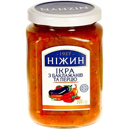 Ікра Ніжин з баклажанів та перцю 300 г - мініатюра 2