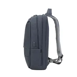 Рюкзак для ноутбука RivaCase 17.3" 7567 Prater, anti-theft (7567DarkGrey) - мініатюра 5