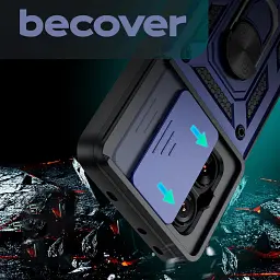 Панель BeCover Military для Xiaomi 13T/13T Pro Blue (710558) - мініатюра 3
