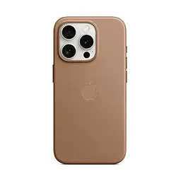 Чехол для Apple iPhone 15 Pro, FineWoven Case with MagSafe, коричневый, защитная накладка из материала FineWoven, противоударный, для iPhone, защита всего корпуса, поддержка беспроводной зарядки и MagSafe, (ARM71986)