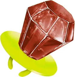 Льодяник Bazooka Ring Pop Assortment Candy 14г, 1шт - мініатюра 7
