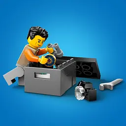 Конструктор LEGO City Позашляхова гірська вантажівка 4x4, 221 деталь (60447) - мініатюра 7