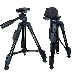 Універсальний штатив NeePho NP-3160S не знімний майданчик + тримач + пульт (30-68.5см) Чорний - мініатюра 8