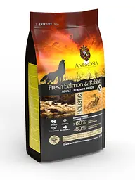 Сухий корм Ambrosia Grain Free Dog Adult Mini Sensitive Fresh Salmon & Rabbit для дорослих собак міні порід зі свіжим лососем та кроликом 1.5 кг - мініатюра 2