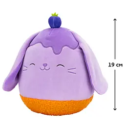 М'яка іграшка Squishmallows Чорничний Кролик 19 см (SQER01208) - мініатюра 6