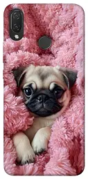 TPU чохол Demsky Мопс у ніжностях для Huawei P Smart+ (nova 3i)