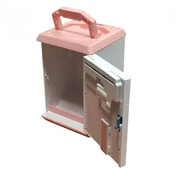 Дитяча скарбничка-сейф із кодовим замком рожева Money Box - мініатюра 3
