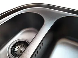 Кухонна мийка Romzha Vayorika 1.5C Textura RO47898, Сірий - мініатюра 6