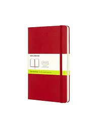 Записник Moleskine Classic середній, Нелінований Червоний (QP062F2)