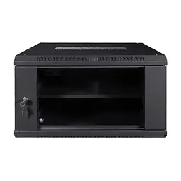 Комутаційна шафа NVC-6U/600x600x350 Black (25-00068) - мініатюра 2