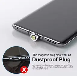 7-контактний магнітний конектор Micro USB для швидкого заряджання та передавання даних - мініатюра 6