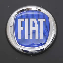 Емблема для Fiat Doblo / Albea / Punto / Linea / Palio пластикова Синя D95 Синя