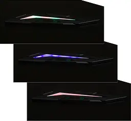 Геймерський комп'ютерний стіл GT Racer T-1211, 120x60x73 Black (T-1211 (120x60x73) Black) - мініатюра 10
