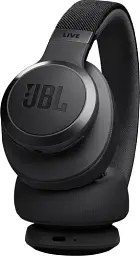 Навушники бездротові JBL Live 770NC, Black, Bluetooth, мікрофон, динаміки 40 мм, акумулятор 750 mAh (JBLLIVE770NCBLK) - мініатюра 2