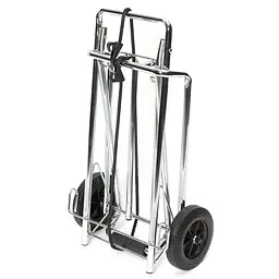 Візок господарський Bo-Camp Luggage Trolley Foldable 40 kg Silver (5267279), Сріблястий - мініатюра 2