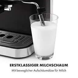Кавоварка Klarstein Arabica 15 бар 1050 Вт (10033729) - мініатюра 6