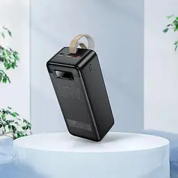 Універсальна батарея - павер банк Hoco DB82 Aquila 40000mAh (65W) - мініатюра 6