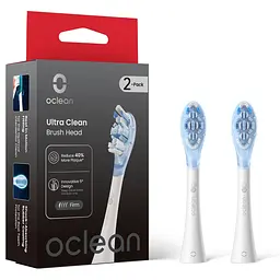 Насадка для зубної електрощітки Oclean Ultra Білий Clean UC03 2 шт (6970810556988) - мініатюра 4