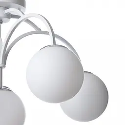 Люстра Brille молекула стельова E27 60W WH (BL-430C/6) - мініатюра 2