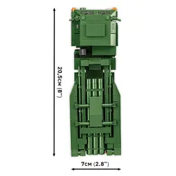 Конструктор Cobi РСЗВ HIMARS M142 (UA/PL/US), 604 деталі (COBI-2626) - мініатюра 7