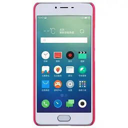 Чохол-накладка Nillkin Super Frosted Shield Meizu M3S Red - мініатюра 2