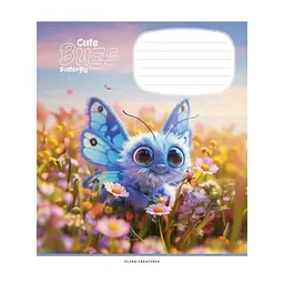 Зошит Школярик Cute bugs 12 аркушів клітинка (012-3462K), в асортименті - мініатюра 3
