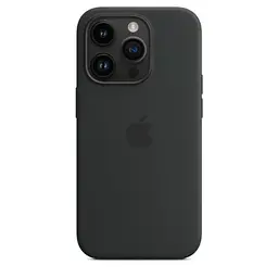 Силіконовий чохол CasePro Silicone Case with MagSafe Midnight для iPhone 14 Pro - мініатюра 4