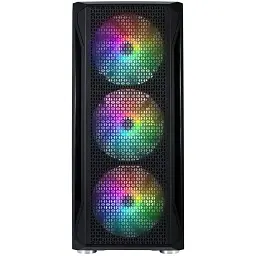 Корпус 1stPlayer X4-4F1 Black 600W - мініатюра 6