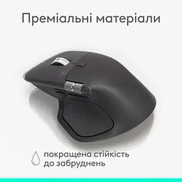 Мишка Logitech MX Master 4 for Business Wireless/Bluetooth Graphite (910-007617) - мініатюра 3