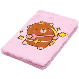 Блокнот А5 ZiBi Capybara 6 Kids Line плюшевий клітинка 80 аркушів (ZB.700020) - мініатюра 5