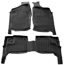 Комплект 3D килимків в салон Nissan Navara D22 1998- ПРАВЕ КЕРМО