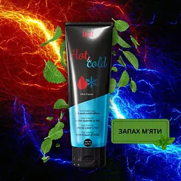 Лубрикант Intt Hot & Cold на водній основі 100 мл (ROZ6501053525) - мініатюра 3
