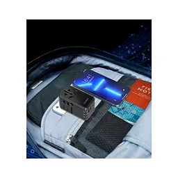 Зарядний пристрій Choetech 4xUSB 100 Вт PD (2xUSB-C + 2xUSB-A), модель Diamond, чорний (PD6028-BK) - мініатюра 7