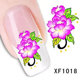 Наклейки для нігтів XF1018